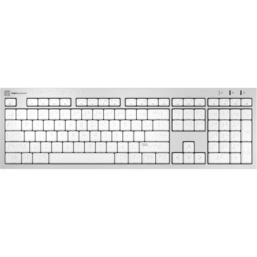  Logickeyboard Braille ALBA Keyboard (Mac, US English)