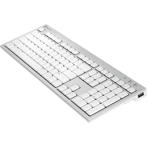  Logickeyboard Braille ALBA Keyboard (Mac, US English)