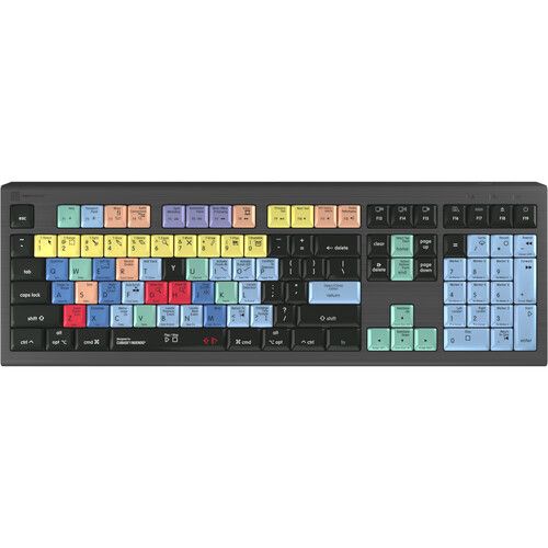  Logickeyboard ASTRA 2 Backlit Keyboard for Steinberg Cubase & Nuendo (Mac, US English)