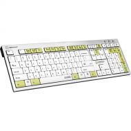 Logickeyboard Telecom Keyboard for Competella Multimedia Attendant Operator System (American English)