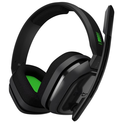 로지텍 Logitech ASTRO Gaming A10 Gaming Headset - GreenBlack - Xbox One