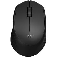 Logitech M330 SILENT Wireless Mouse, 2.4GHz with USB Receiver, Optical Tracking, Quiet & Lightweight, Long Battery Life, for PC, Mac, Laptop, Chromebook - Black