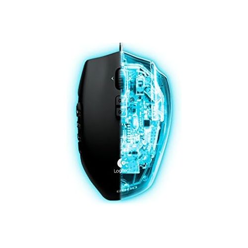 로지텍 Logitech 910-003879 Logitech G600 Mmo Usb Laser Gaming Mouse