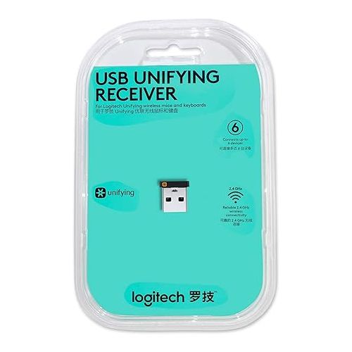 로지텍 Logitech USB Unifying Receiver - 2 Pack For Personal Computer