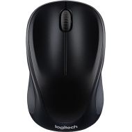 Logitech M317 Wireless Mouse, 2.4 GHz with USB Receiver, 1000 DPI Optical Tracking, 12 Month Battery, Compatible with PC, Mac, Laptop, Chromebook - Black