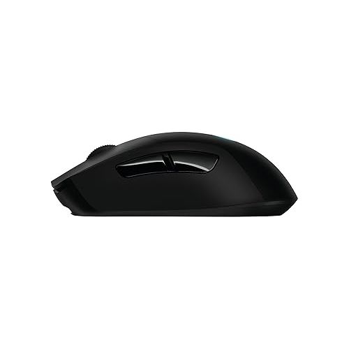 로지텍 Logitech G703 Lightspeed Gaming Mouse with POWERPLAY Wireless Charging Compatibility, Black