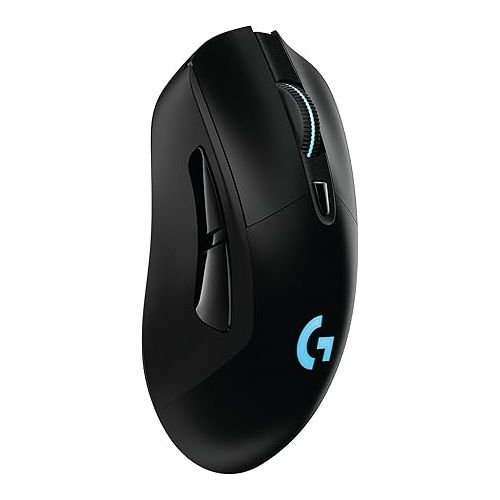 로지텍 Logitech G703 Lightspeed Gaming Mouse with POWERPLAY Wireless Charging Compatibility, Black