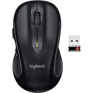 Logitech M510 Wireless Computer Mouse - Comfortable Shape with USB Unifying Receiver, with Back/Forward Buttons and Side-to-Side Scrolling, Dark Gray
