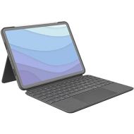 Logitech Combo Touch iPad Pro 11-inch (1st, 2nd, 3rd, 4th gen - 2018, 2020, 2021, 2022) Keyboard Case - Detachable Backlit Keyboard, Click-Anywhere Trackpad - Oxford Gray; USA Layout