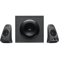 Logitech Z625 Powerful THX® Certified 2.1 Speaker System with Optical Input, black
