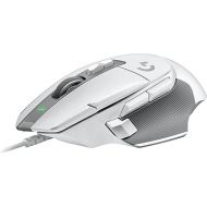 Logitech G502 X Wired Gaming Mouse - LIGHTFORCE hybrid optical-mechanical primary switches, HERO 25K gaming sensor, compatible with PC - macOS/Windows - White (Renewed)