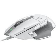 Logitech G502 X Wired Gaming Mouse - LIGHTFORCE Hybrid Optical-Mechanical Primary switches, Hero 25K Gaming Sensor, Compatible with PC - macOS/Windows - White (Renewed)