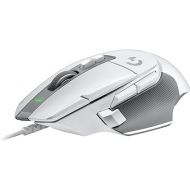 Logitech G502 X Wired Gaming Mouse - LIGHTFORCE Hybrid Optical-Mechanical Primary switches, Hero 25K Gaming Sensor, Compatible with PC - macOS/Windows - White (Renewed)