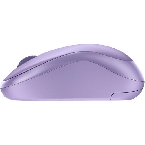 로지텍 Logitech Silent Wireless Mouse, 2.4 GHz with USB Receiver, 1000 DPI Optical Tracking, 18-Month Battery, Ambidextrous, Compatible with PC, Mac, Laptop, Lavender (Renewed)