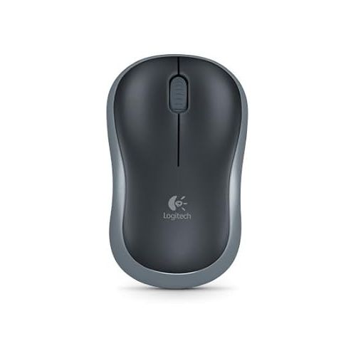 로지텍 Wireless Mouse - Logitech M185 Wireless Mouse,Black Red