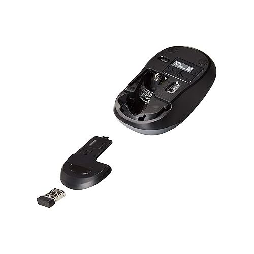 로지텍 Logitech Wireless Mouse M185 (Swift Grey) (Renewed)