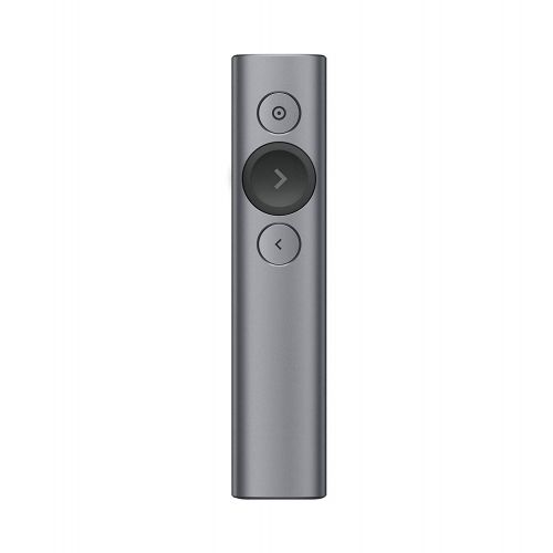 로지텍 Logitech Spotlight Presentation Remote - Advanced Digital Highlighting with Bluetooth, Universal Compatibility, 30M Range and Quick Charging  Slate