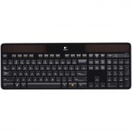 Logitech K750 Wireless Solar Keyboard for Windows Solar Recharging Keyboard 2.4GHz Wireless - Black