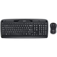 Logitech MK320 Wireless Desktop Keyboard and Mouse Combo  Entertainment Keyboard and Mouse, 2.4GHz Encrypted Wireless Connection, Long Battery Life