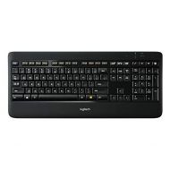 Logitech K800 Wireless Illuminated Keyboard  Backlit Keyboard, Fast-Charging, Dropout-Free 2.4GHz Connection