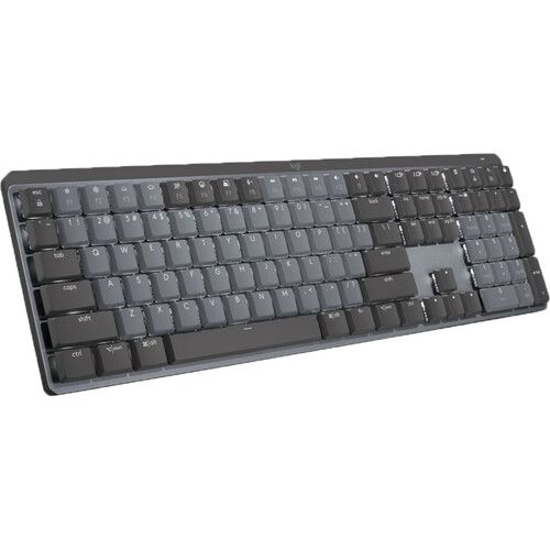 로지텍 Logitech MX Mechanical Wireless Keyboard & MX Master 3S Mouse Set (Tactile Quiet Switches, Pale Gray)