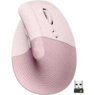 Logitech Lift Vertical Ergonomic Wireless Mouse (Rose)