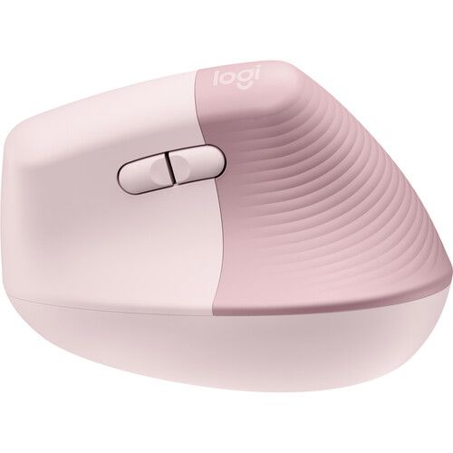 로지텍 Logitech Lift Vertical Ergonomic Wireless Mouse (Rose)