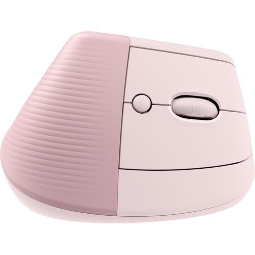 로지텍 Logitech Lift Vertical Ergonomic Wireless Mouse (Rose)