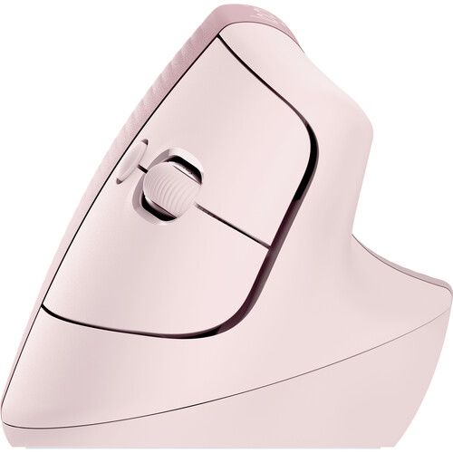 로지텍 Logitech Lift Vertical Ergonomic Wireless Mouse (Rose)