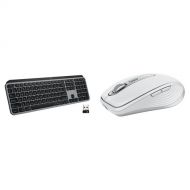 Logitech Wireless MX Keys Keyboard & MX Anywhere 3 Mouse for Mac Combo Kit (Pale Gray)