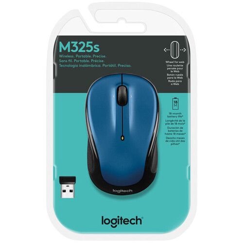 로지텍 Logitech M325S Wireless Mouse (Blue)
