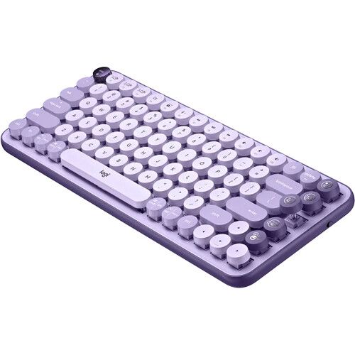 로지텍 Logitech POP Keys Wireless Bluetooth Mechanical Keyboard (Cosmos)