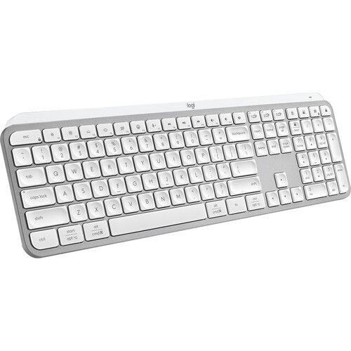 로지텍 Logitech MX Wireless Keys S Keyboard and Master 3S Mouse (Pale Gray / Black)