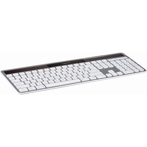 로지텍 Logitech Wireless Solar Keyboard K750 for Mac (Silver)