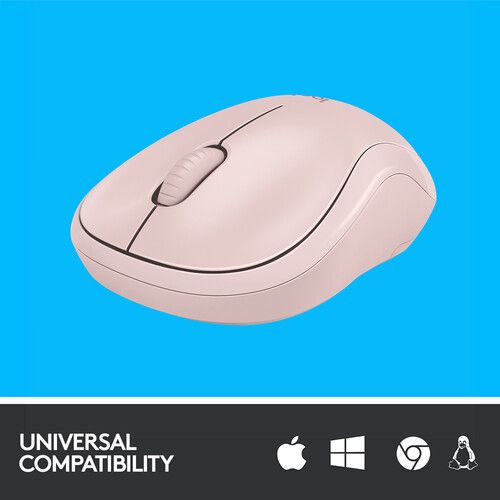 로지텍 Logitech M220 SILENT Wireless Mouse (Rose)