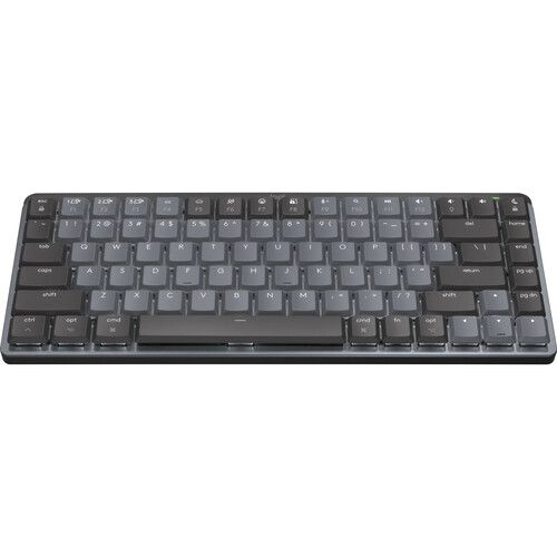 로지텍 Logitech MX Mechanical Mini for Mac Wireless Keyboard (Space Gray, Tactile Quiet)