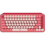 Logitech POP Keys Wireless Bluetooth Mechanical Keyboard (Heartbreaker Rose)