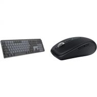 Logitech MX Wireless Mechanical Keyboard & Anywhere 3S Mouse Kit (Tactile Quiet, Black)