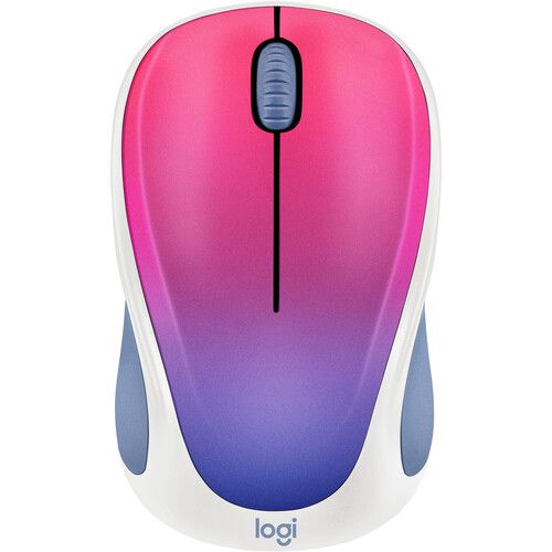 로지텍 Logitech Design Collection Wireless Mouse (Blue Blush)