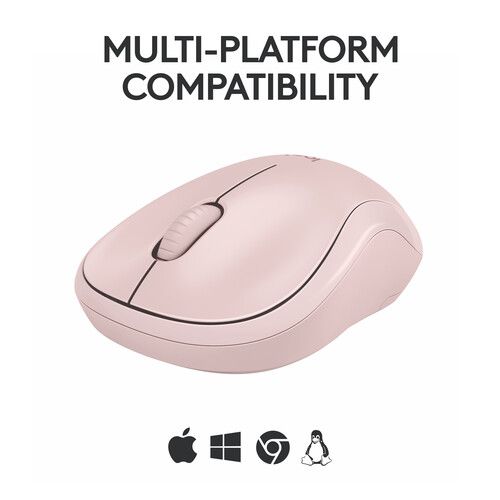 로지텍 Logitech M240 Silent Wireless Mouse (Rose)