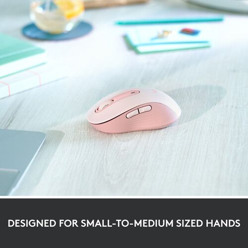 로지텍 Logitech Signature M650 Wireless Mouse (Rose)