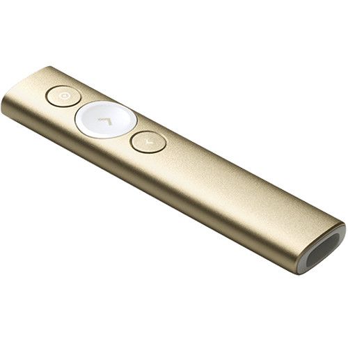 로지텍 Logitech Spotlight Presentation Remote (Gold)