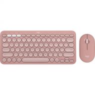 Logitech Pebble 2 Wireless Keyboard and Mouse Combo (Tonal Rose)