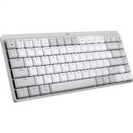 Logitech MX Mechanical Mini for Mac Wireless Keyboard (Pale Gray, Tactile Quiet)