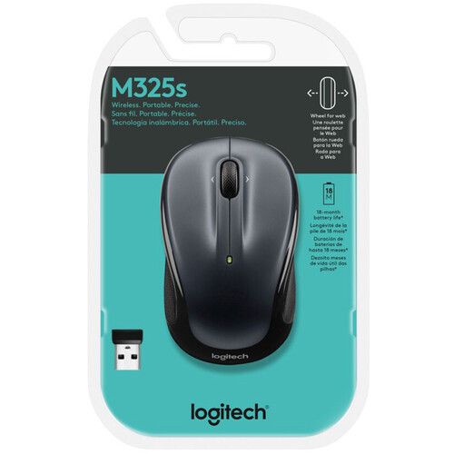 로지텍 Logitech M325S Wireless Mouse (Dark Silver)
