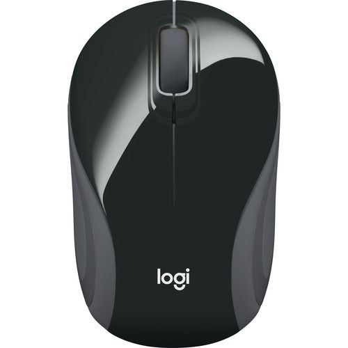 로지텍 Logitech M187 Wireless Ultra Portable Mouse (Black)