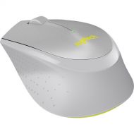 Logitech M330 Silent Plus Wireless Mouse (Gray/Yellow)