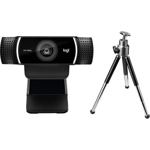 로지텍 Logitech C922 Pro Stream Webcam with Litra Glow Premium Streaming Light Kit