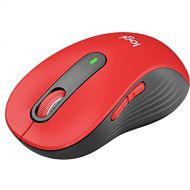 Logitech Signature M650 L Wireless Mouse (Red)
