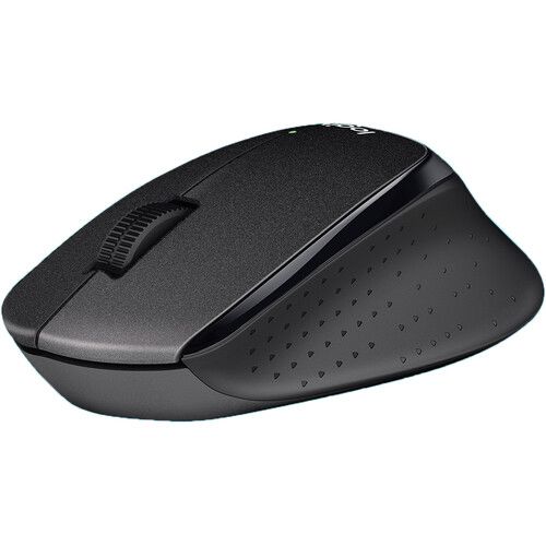 로지텍 Logitech M330 Silent Plus Wireless Mouse (Black)